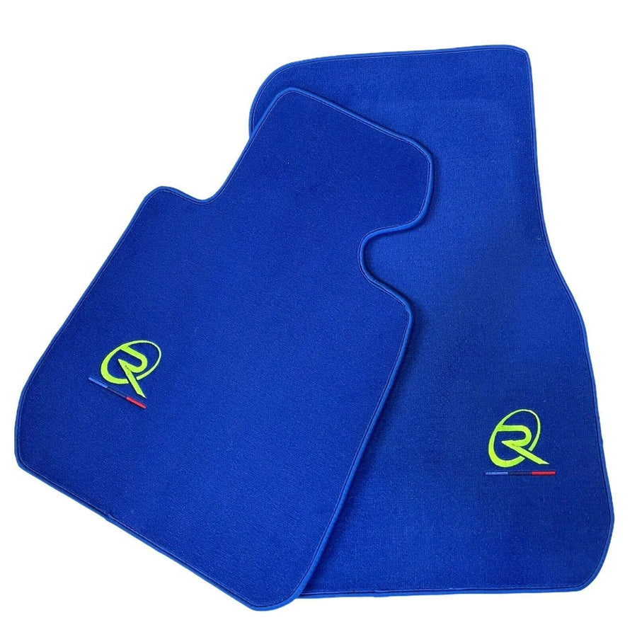 Blue Mats For BMW Gran Tourer F46 (2015-2022) 7 Seats Tailored Set Perfect Fit - AutoWin