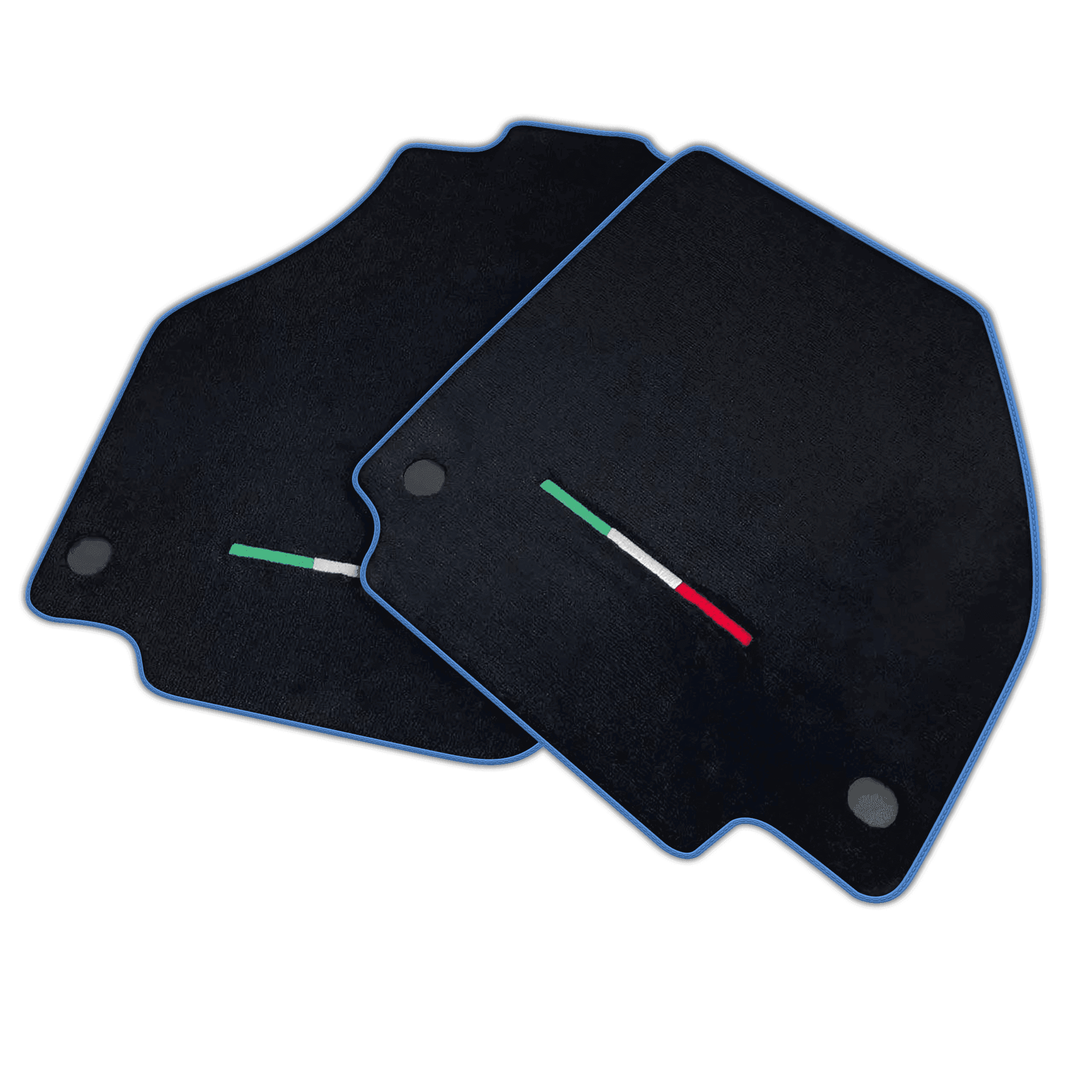Black Floor Mats for Ferrari 488 Spider (2016-2022) | Various Trim Colors