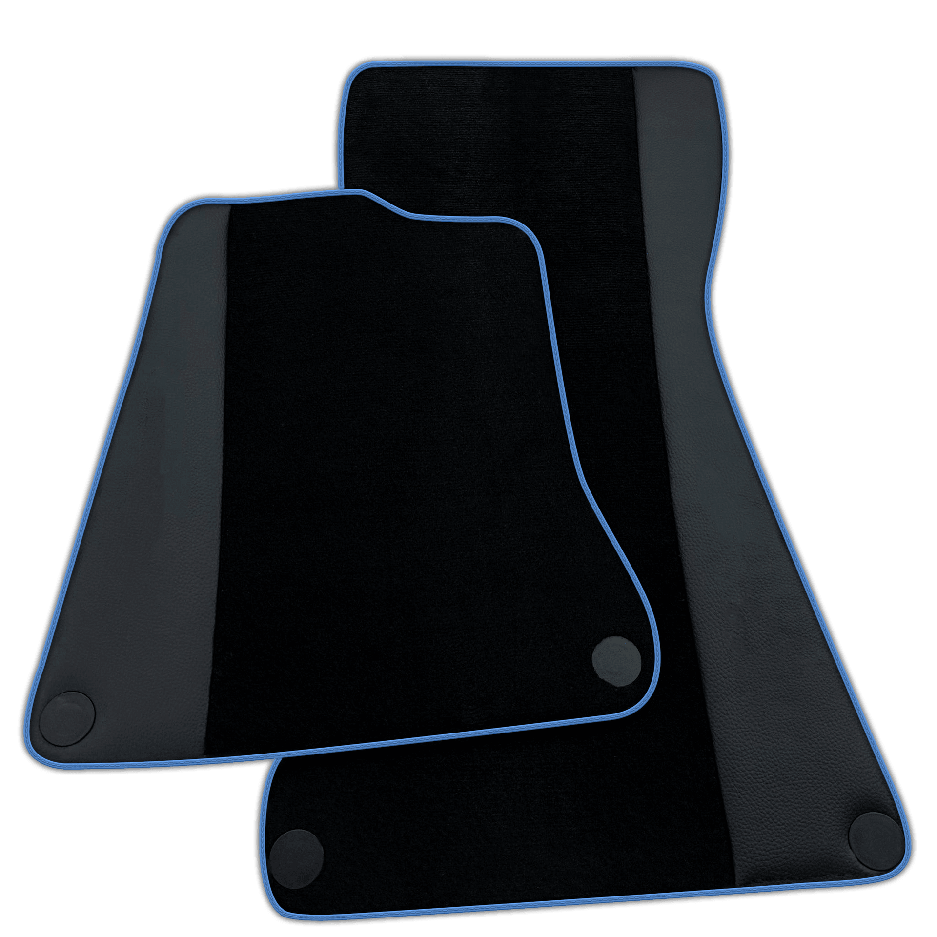 Black Floor Mats for McLaren 650S (2015-2018) with Leather