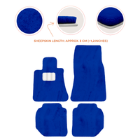 Premium Sheepskin Floor Mats for Bentley Continental GTC (2011-2018)