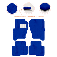 Premium Sheepskin Floor Mats for Land Rover Freelander (2007-2012)