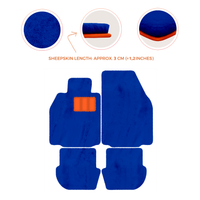 Premium Luxury Sheepskin Floor Mats for Porsche 911 (2004-2012)