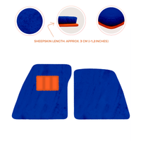 Premium Sheepskin Floor Mats for Ferrari 296 GTS (2022-2025)