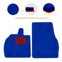 Luxury Sheepskin Floor Mats for Lamborghini Revuelto 2024-2025