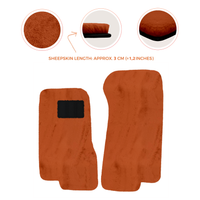 Luxury Sheepskin Floor Mats for Aston Martin V8 Coupe Special Volante (96-03)