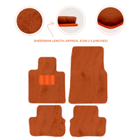 Premium Sheepskin Floor Mats for Rolls-Royce Cullinan (2018-2025)