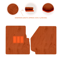 Premium Sheepskin Floor Mats for Land Rover Discovery (2004-2009)