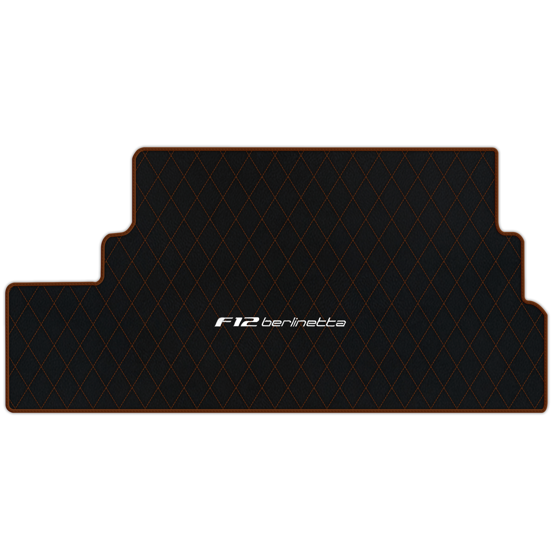 Premium Black Leather Floor Mats for Ferrari California | Full Set