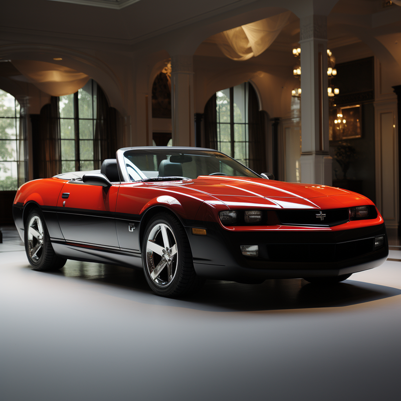 سجادات أرضية فاخرة من Autowin لسيارة شيفروليه كامارو الجيل الرابع (1992-2002)