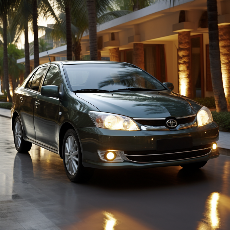 مجموعة سجادات الأرضية المميزة لسيارة كورولا (2004 - 2007)