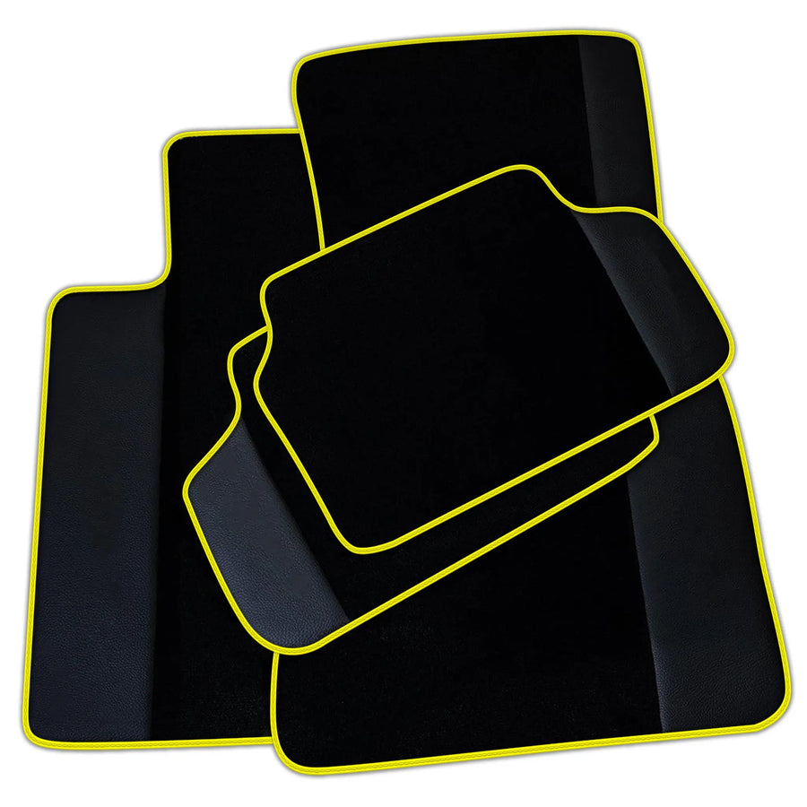 Customizable Black Mats For BMW G61 (2023-2026) Touring With Leather