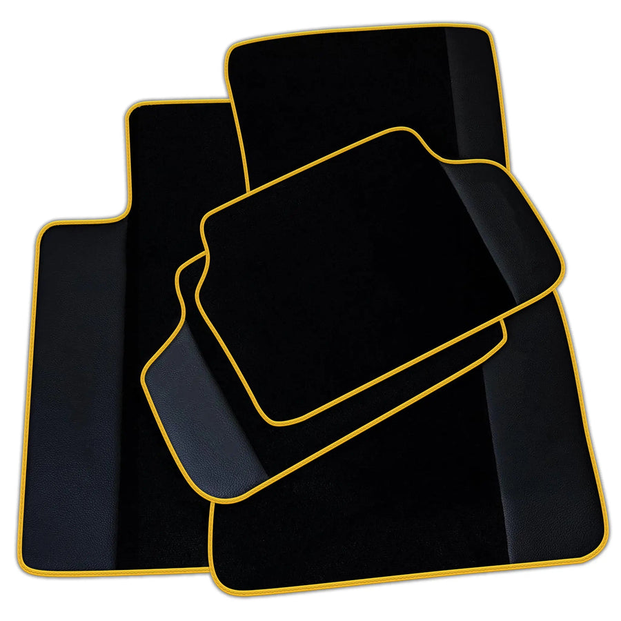 Customizable Black Mats For BMW M5 G90 (2023-2026) Sedan With Leather