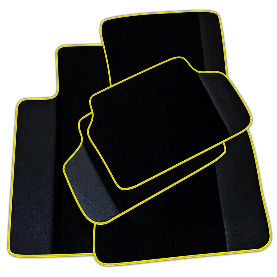 Customizable Black Mats For BMW G61 (2023-2026) Touring With Leather