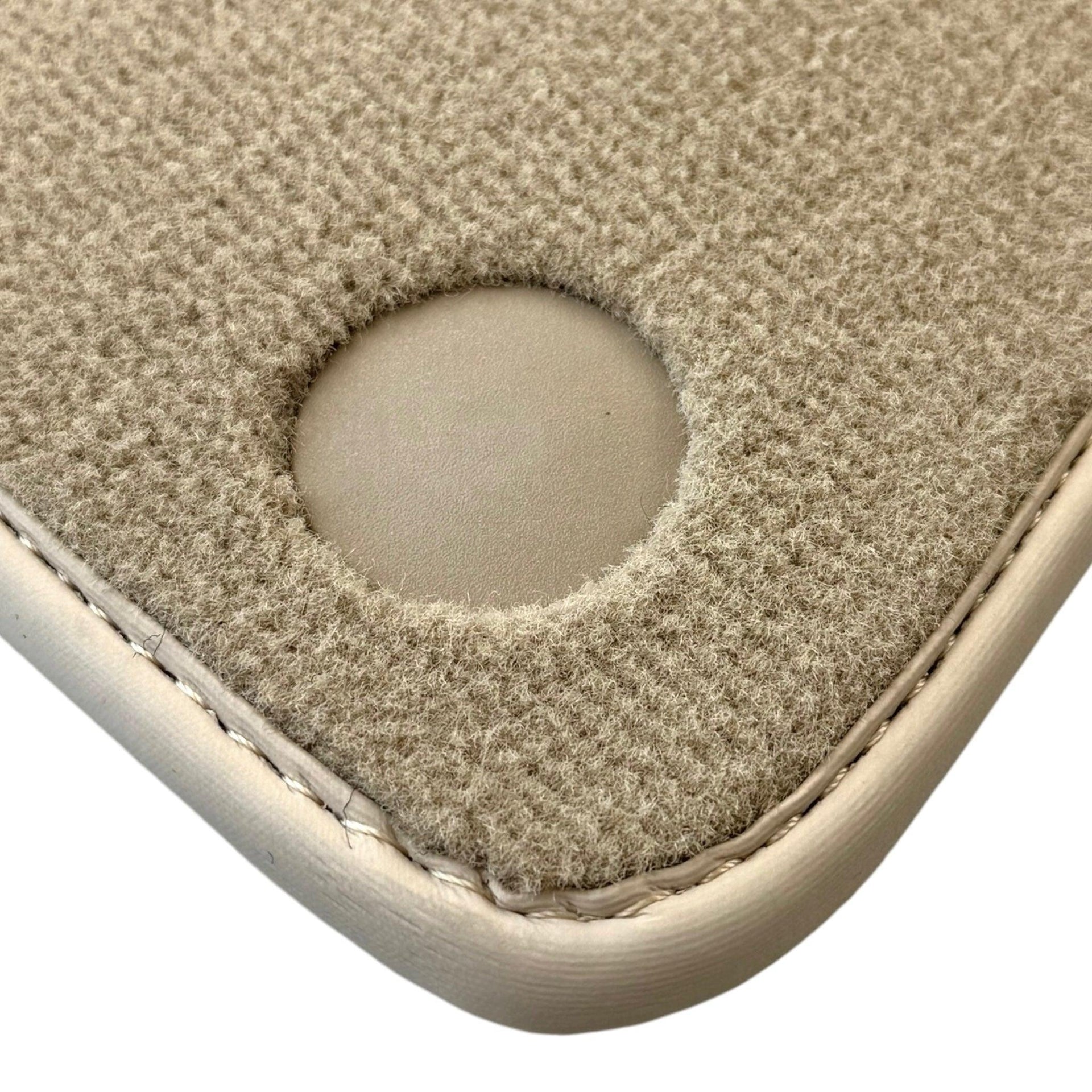 Beige Floor Mats for Ferrari California (2008-2014) with Beige Leather - AutoWin