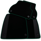 Customizable Black Floor Mats for Audi A6 - C5 Avant (1997-2002)