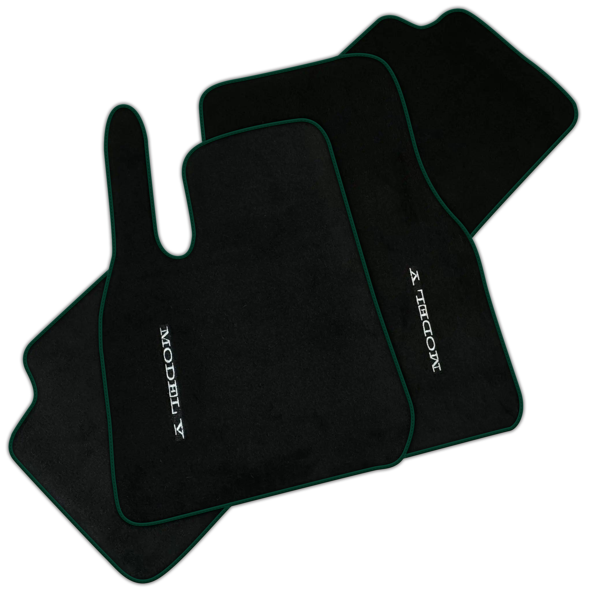 Black Floor Mats For Tesla Model Y (2020-2023)