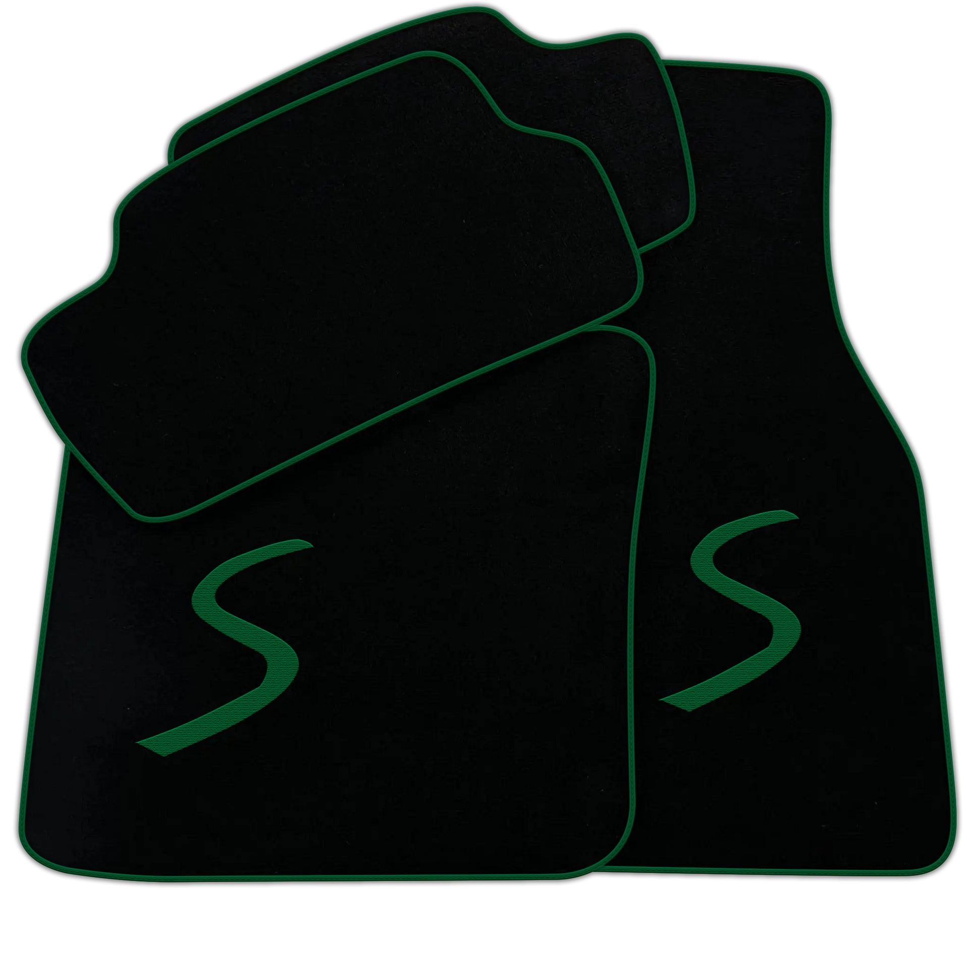 Black Floor Mats for Mini Cooper/One R50 (2001-2007)