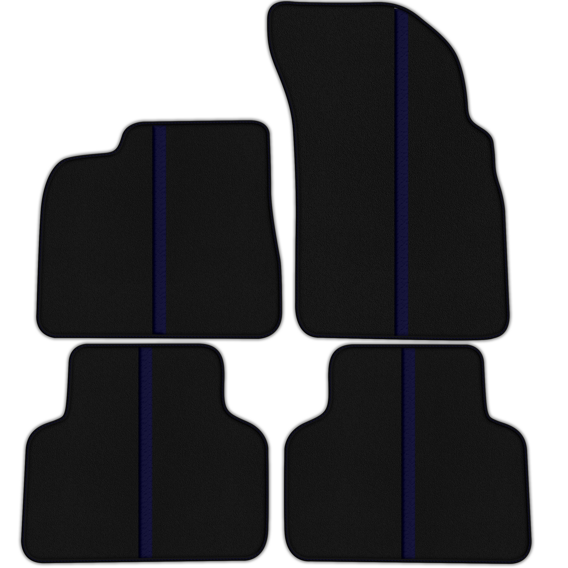 Luxury Black Floor Mats for Lamborghini Murcielago (2001-2010)