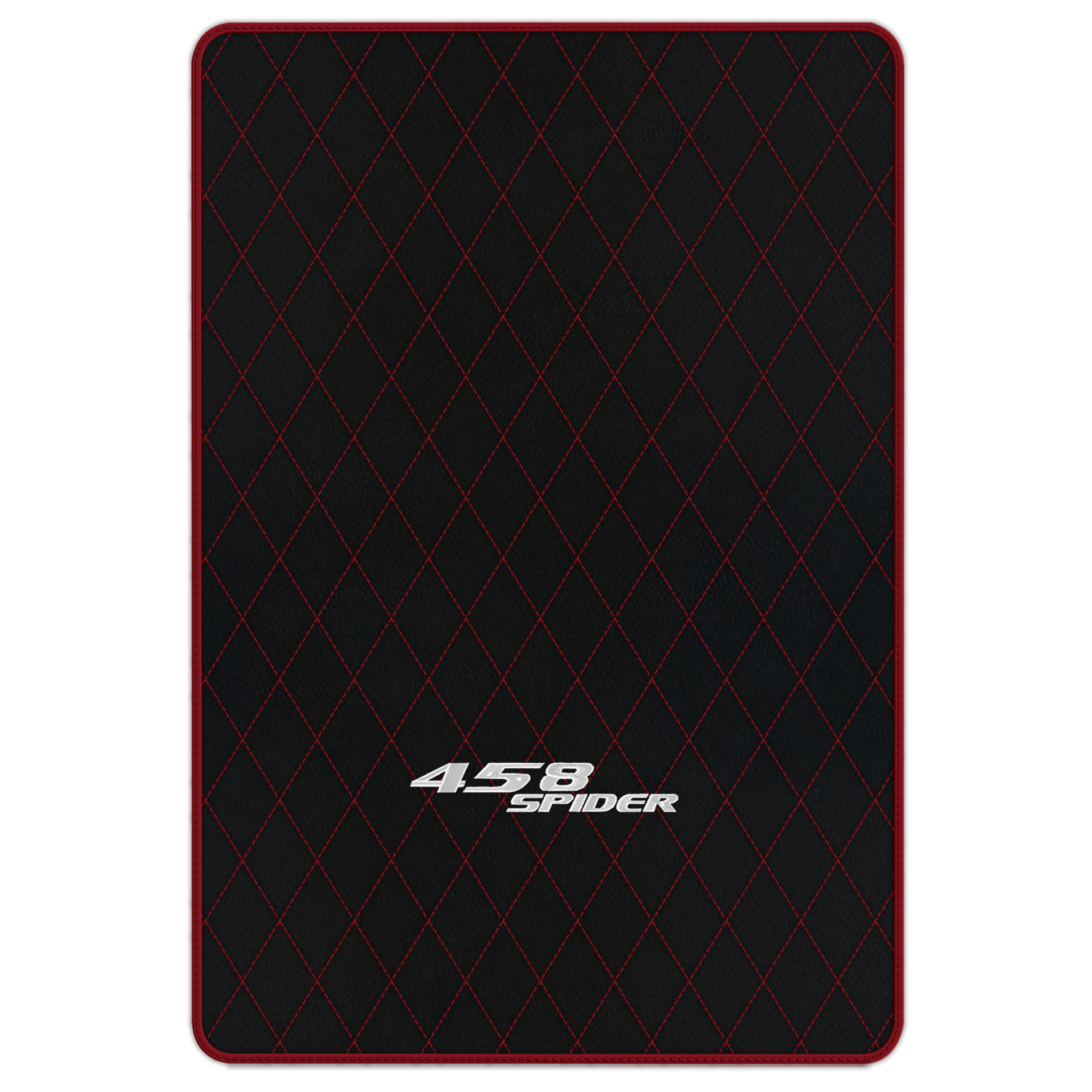 Premium Black Leather Floor Mats for Ferrari 458 Speciale (2012-2015)