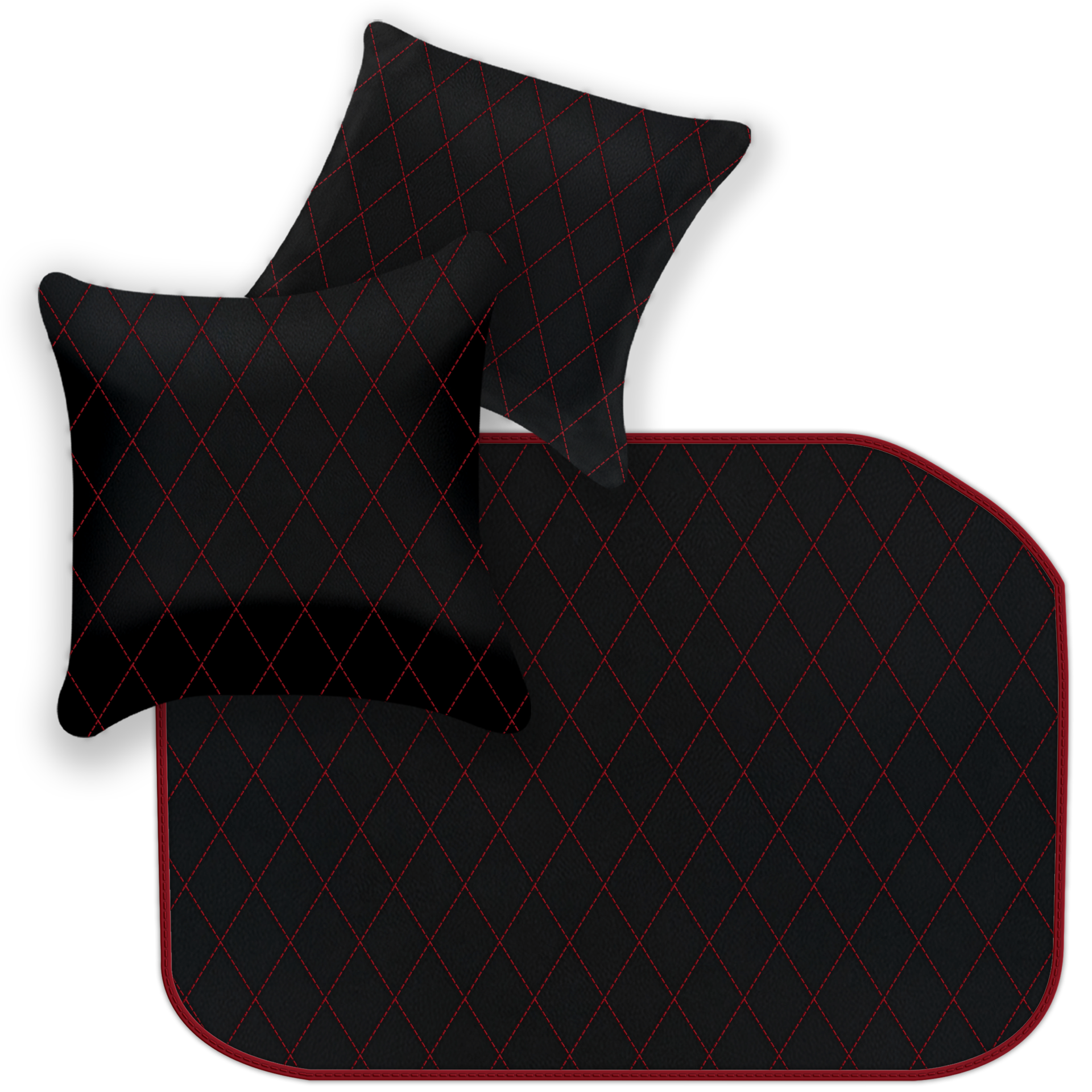 Premium Black Leather Floor Mats for Ferrari 458 Italia (2009-2015)