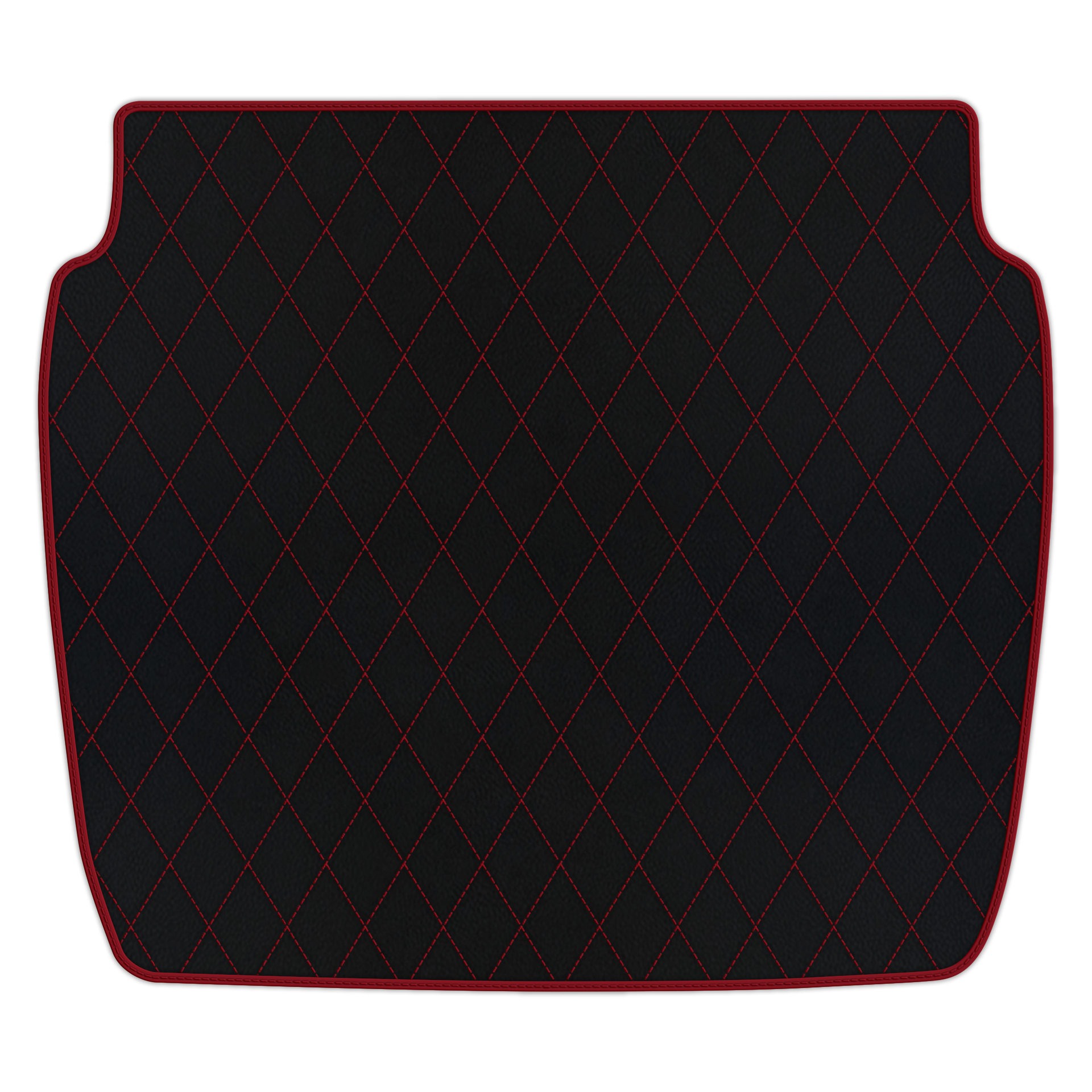 Luxury Black Leather Floor Mats for Ferrari 488 Spider (2016-2022)