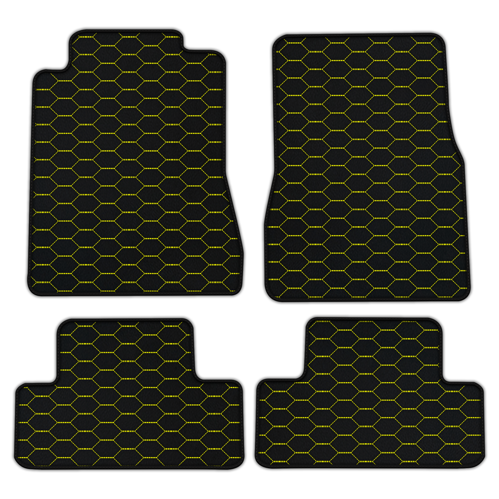 Customizable Leather Floor Mats for Ford Mustang GT500 Shelby