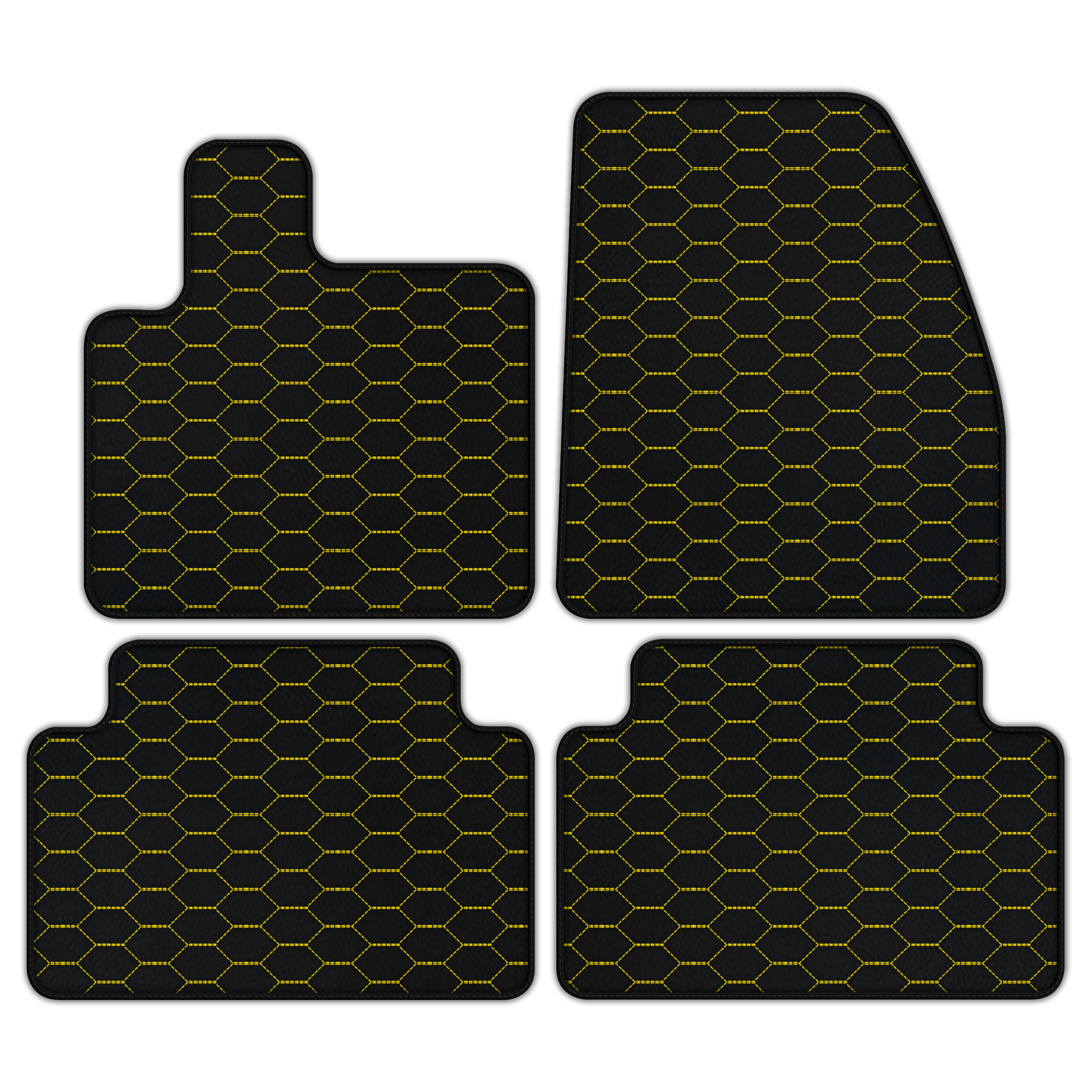 Custom Leather Floor Mats for Range Rover Evoque Convertible
