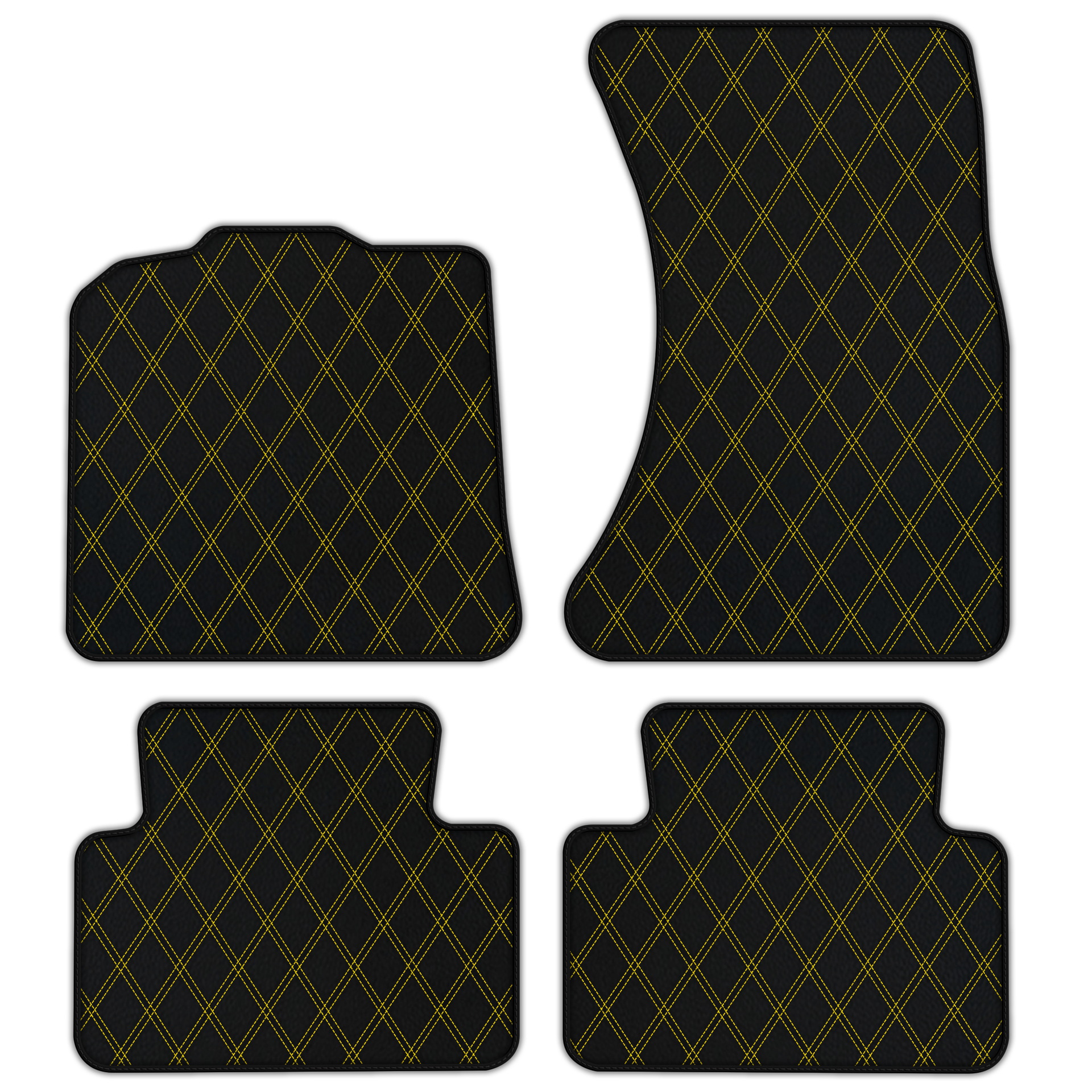 Customizable Luxury Leather Floor Mats for Porsche Macan 2014-2023