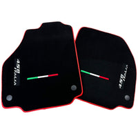 Floor Mats for Ferrari 458 Italia (2009-2015) with Red Trim - AutoWin