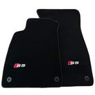 Black Floor Mats for Audi S5 5-door Fastback Sedan (2007-2024) - AutoWin