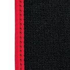 Black Floor Mats for Ferrari Purosangue Long with Red Trim | Italian Edition - AutoWin