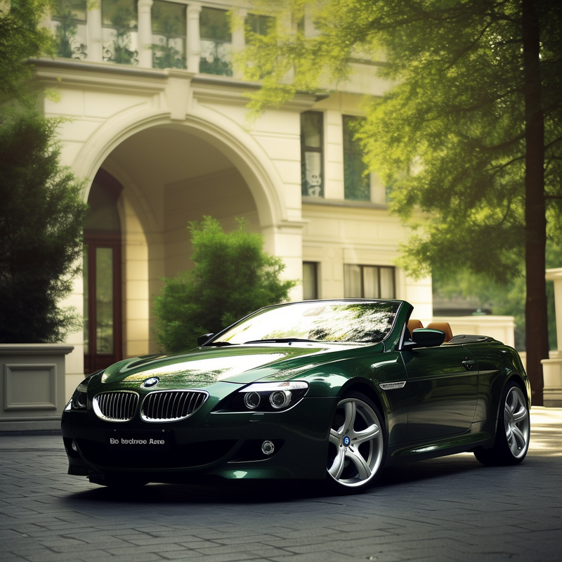 سجادات أرضية ممتازة لسيارة BMW الفئة السادسة E64 المكشوفة (2004-2010)