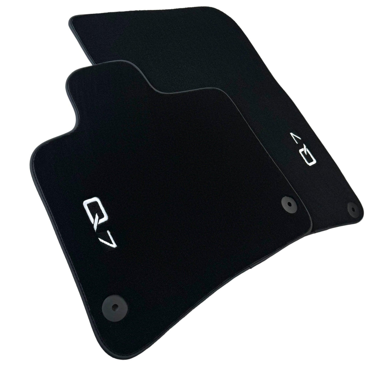 Black Floor Mats for Audi Q7 4M (2015-2019) - AutoWin