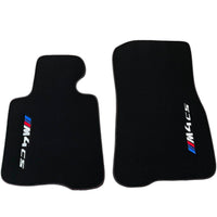 Black Floor Mats for BMW M4 CS G82 Coupe (2021-2025) - AutoWin
