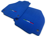 Floor Mats For Ferrari 458 Italia 2009-2015 Blue Autowin Brand Italian Edition - AutoWin