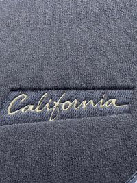 Floor Mats For Ferrari California 2008-2014 Dark Blue Color - AutoWin