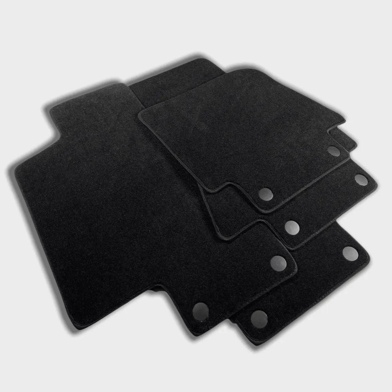 Floor Mats For Maserati GranCabrio Sport (2011-2019) Black - AutoWin