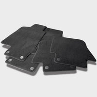 Floor Mats For Maserati GranCabrio Sport (2011-2019) Black - AutoWin