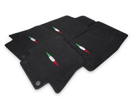 Floor Mats For Maserati GranCabrio Sport (2011-2019) Black IT Edition - AutoWin