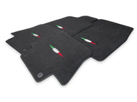 Floor Mats For Maserati GranCabrio Sport (2011-2019) Black IT Edition - AutoWin