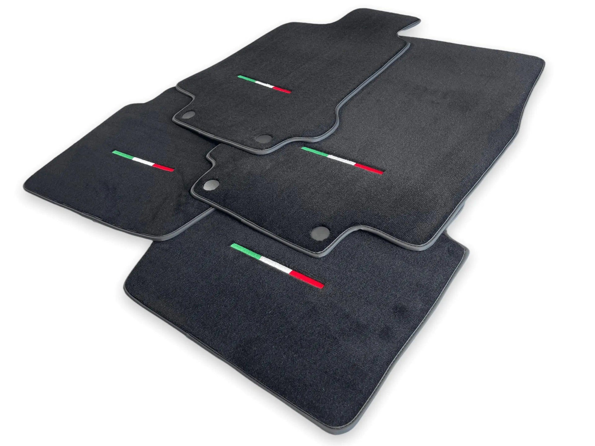 Floor Mats For Maserati GranTurismo MC (2009-2010) Black IT Edition - AutoWin
