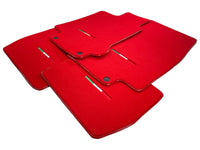 Floor Mats For Maserati GranTurismo S (2008-2012) Red IT Edition - AutoWin