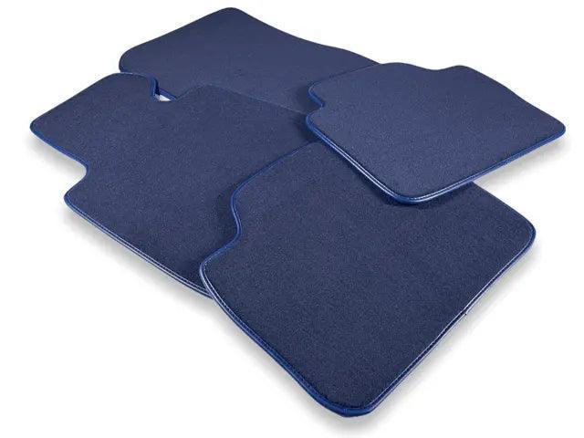 Floor Mats For Rolls Royce Phantom VIII (2017-2024) Dark Blue - AutoWin
