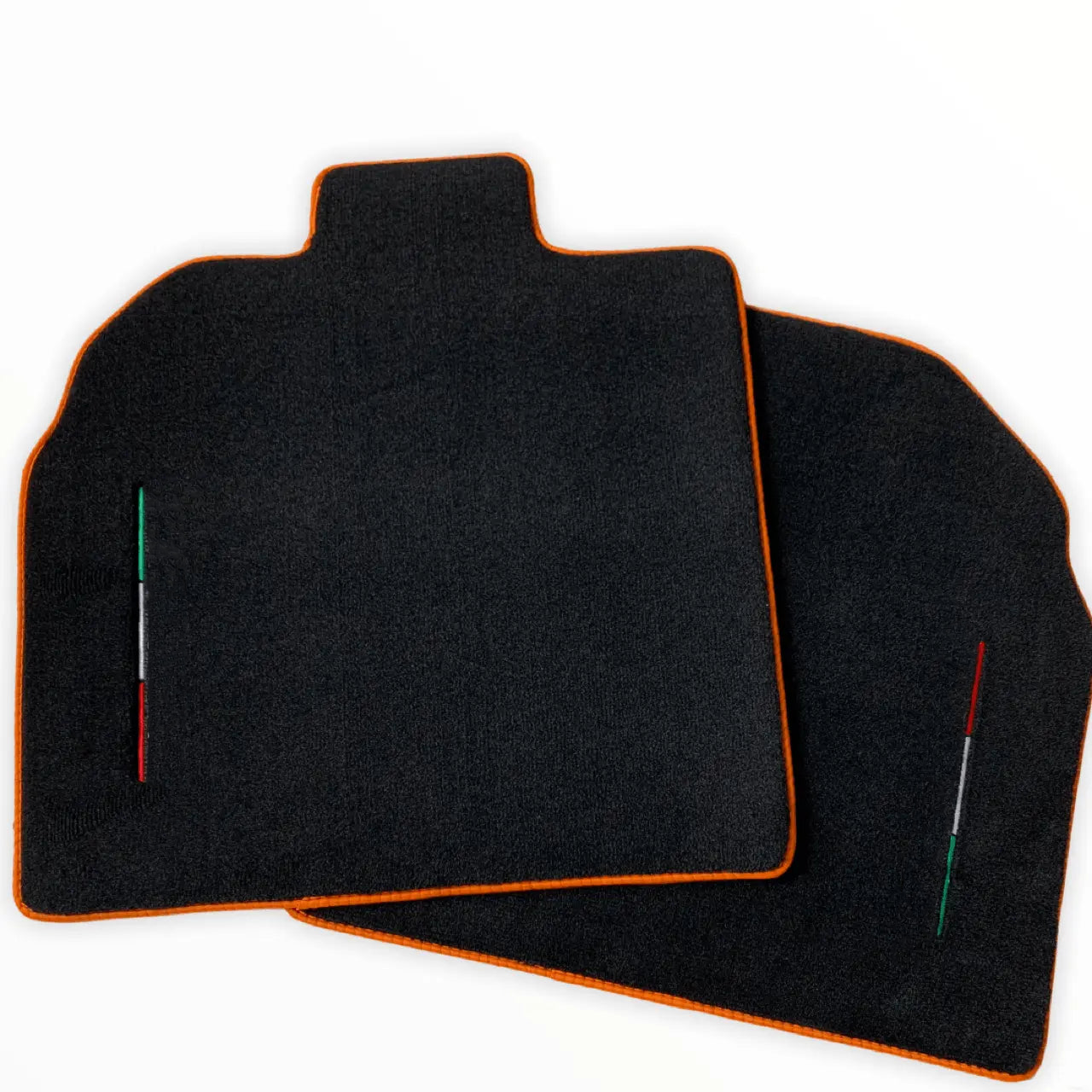 Lamborghini Aventador Floor Mats - Limited Edition | Orange Trim