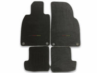 Floor Mats for Porsche Cayenne 2018-2023 9Y0 Carpet Germany Flag AutoWin - AutoWin