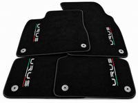 Custom Black Floor Mats for Lamborghini Urus – Choose Your Stitching Color