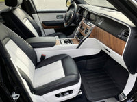 سجاد سيارات جلدية لسيارة رولز رويس بلاك بادج كولينان RR31