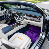 Violet Sheepskin Floor Mats for Rolls-Royce Dawn (2016-2023)
