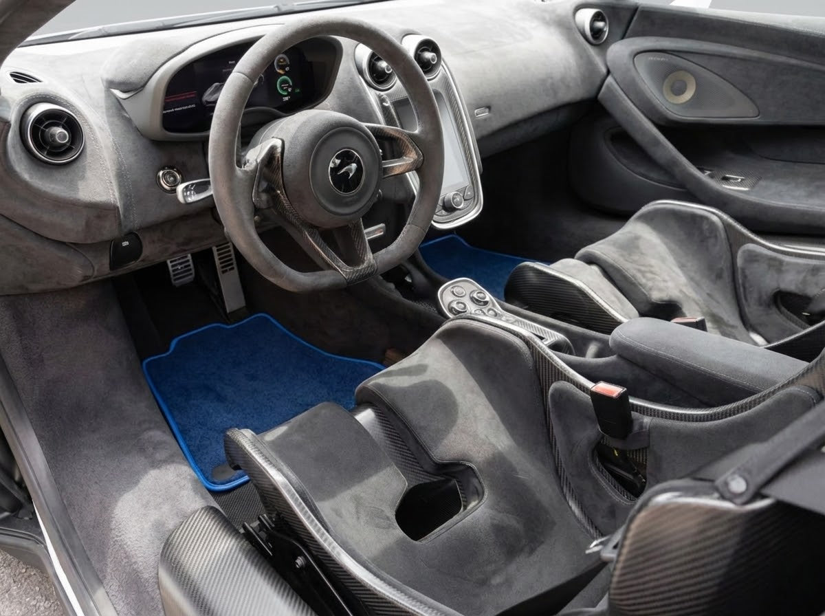 حصائر سيارات سوداء لمكلارين 600 LT (2018-2020) - AutoWin