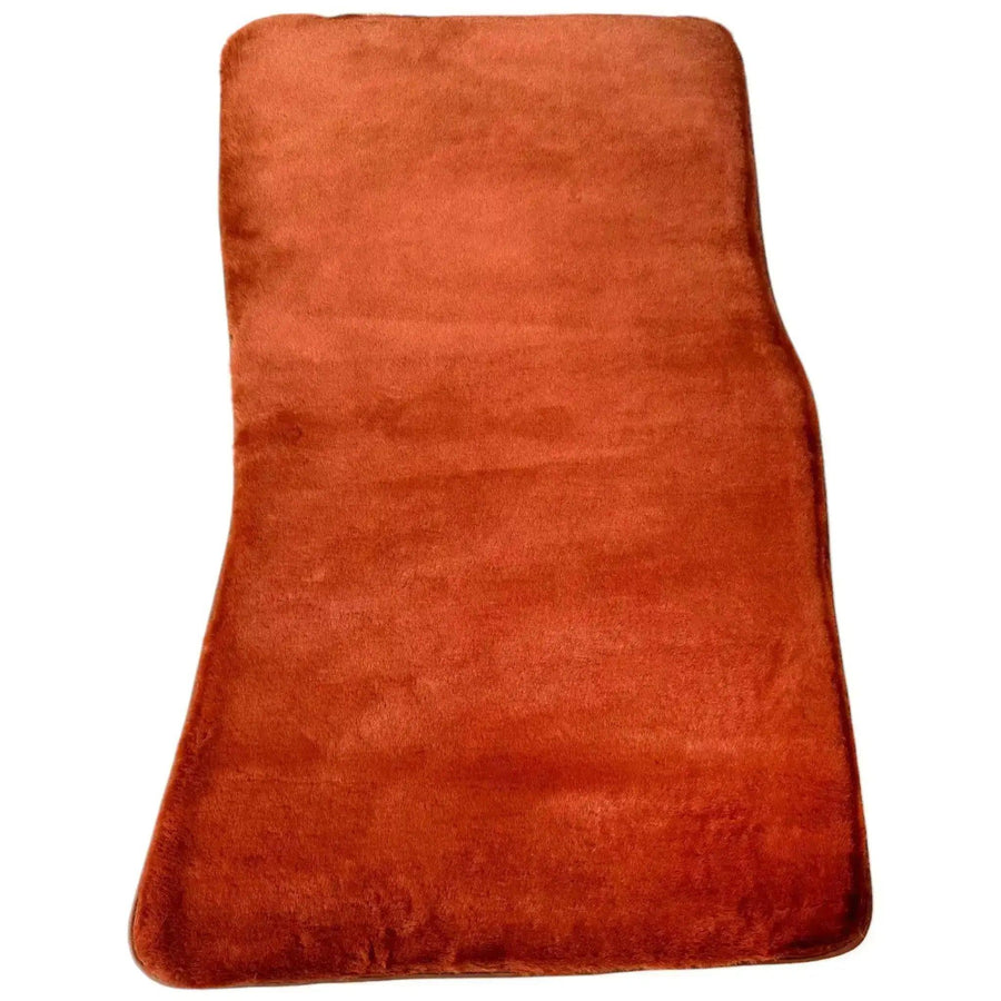 Ginger Color Sheepskin Floor Mats for Rolls-Royce Cullinan (2018-2023) - AutoWin